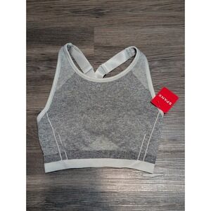 SPANX Seamless Sculpt Bra L/G Cloudy Grey Sports‎ Bra Activewear Top NWT